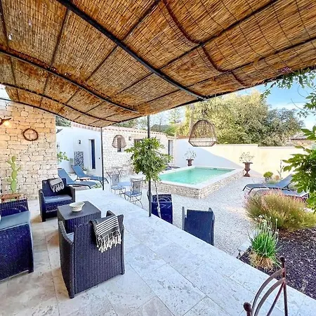 Mas De Charme A 8kms D'uzes 빌라 Flaux